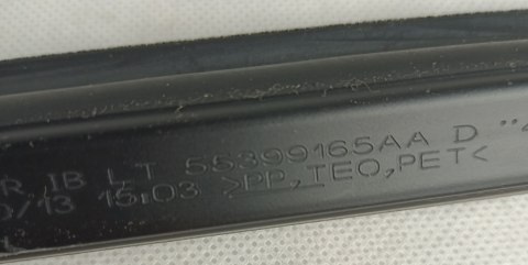 Uszczelka szyby tylnej L Dodge Durango 2011-2015 55399165AA