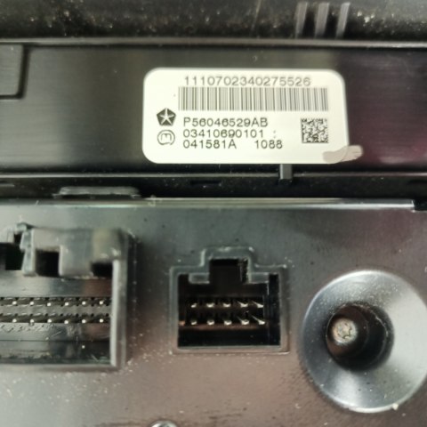 Panel klimatyzacji, ramka radia Dodge Durango 2011 68088603AL